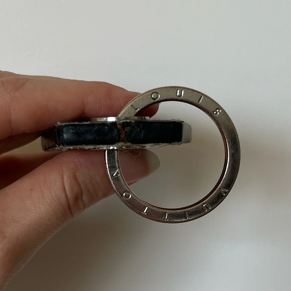 💎 Rare Louis Vuitton KeyHolder Chapman Brothers Keychain Limited Ed Black White